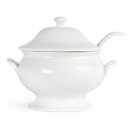 Soepterrine met lepel porselein | 2,5 liter, Zakelijke goederen, Horeca | Keukenapparatuur, Nieuw in verpakking, Verzenden