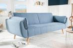 Design slaapbank DIVANI 220cm lichtblauw bedfunctie, Huis en Inrichting, Ophalen of Verzenden, Nieuw