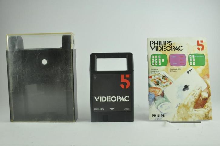 NR.5 Philips Videopac: Blackjack Garantie & morgen in huis!, Computers en Software, Vintage Computers, Ophalen of Verzenden