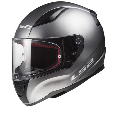 LS2 FF353 RAPID II Solid Matt Titanium-06 Integraalhelm, Motoren, Kleding | Motorhelmen, XXL, Nieuw met kaartje, Overige merken