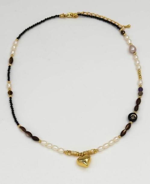 -40% Smashed Lemon  Smashed Lemon 64052 ketting met hartvorm, Sieraden, Tassen en Uiterlijk, Kettingen, Nieuw, Verzenden