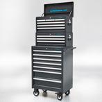 Datona Gereedschapswagen set 16 laden - zwart - Datona, Ophalen of Verzenden, Nieuw