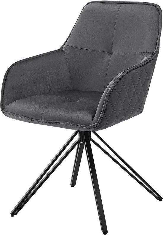 2dekans | Eetkamerstoel / Draaistoel / Kuipstoel Clyde -, Huis en Inrichting, Stoelen, Zo goed als nieuw, Ophalen of Verzenden