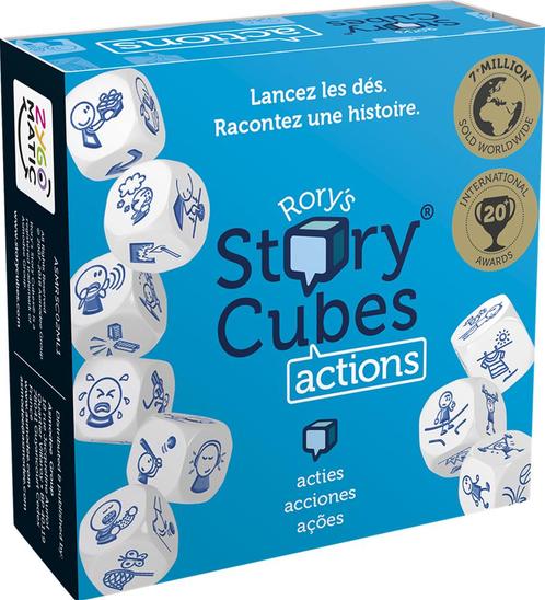 Story Cubes - Actions | Zygomatic - Dobbelspellen, Hobby en Vrije tijd, Gezelschapsspellen | Bordspellen, Nieuw, Verzenden