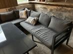 Nog een mooie aluminium loungeset, 6 zitplaatsen, Aluminium, Zo goed als nieuw, Loungeset