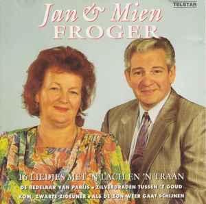 cd - Jan &amp; Mien Froger - 16 Liedjes Met n Lach En n..., Cd's en Dvd's, Cd's | Overige Cd's, Zo goed als nieuw, Verzenden