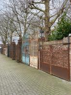 Massieve smeedijzeren poorten authentieke en evt. op maat., Nieuw