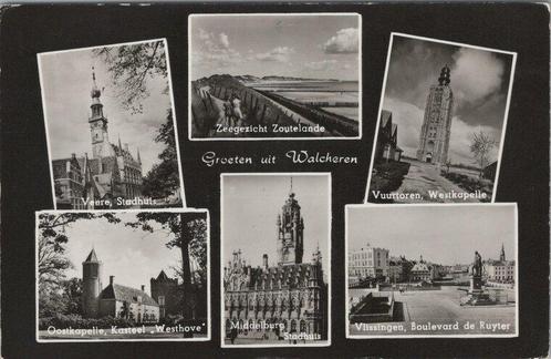 WALCHEREN - Meerluik Groeten uit Walcheren, Verzamelen, Ansichtkaarten | Nederland, Verzenden