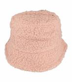 Bucket Hat Teddy Stof Roze, Sieraden, Tassen en Uiterlijk, Verzenden, Nieuw