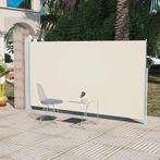 vidaXL Wind-/zonnescherm uittrekbaar 160x300 cm crèmekleurig, Tuin en Terras, Verzenden, Nieuw