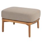 Nora voetenbank teak 4 Seasons Outdoor, Ophalen of Verzenden, Nieuw