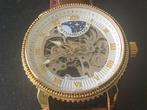 Stuhrling - Original - Automatic - Gold - Skeleton - Stars -, Nieuw