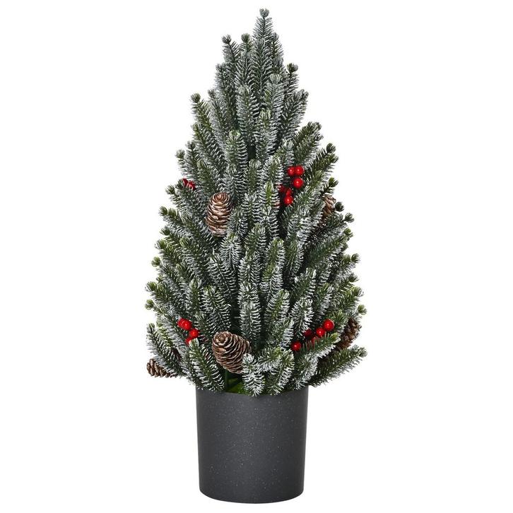 TRUUSK Kunstmatige Sneeuwbedekte Tafel-Kerstboom - 170 Takke, Diversen, Kerst, Nieuw, Verzenden
