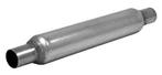 RVS uitlaat demper rond 400mm 44,5mm-1.75inch, Auto-onderdelen, Uitlaatsystemen, Verzenden, Nieuw
