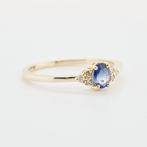 Zonder Minimumprijs - Ring 14 kt. - 0.48ct. tw. Saffier, Sieraden, Tassen en Uiterlijk, Ringen, Nieuw