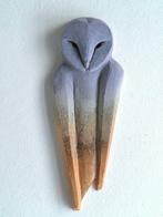 Federico Alibrio - Reliëf, Barn Owl - 30 cm - Keramiek -