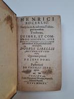 Boceri, Henrici - Tractatus de iure et commodo senioris,