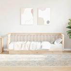 vidaXL Dagbed zonder matras 90x200 cm massief grenenhout, 90 cm, Eenpersoons, Bruin, Verzenden
