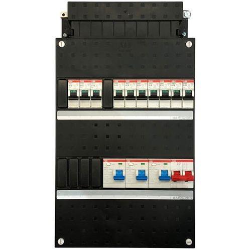 ABB groepenkast 10 groepen, 3 aardlekschakelaars, 1, Doe-het-zelf en Verbouw, Elektra en Kabels, Nieuw, Ophalen of Verzenden