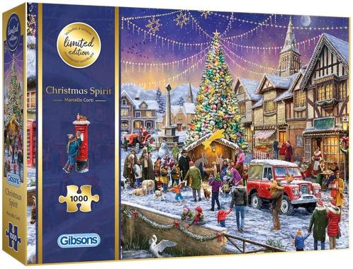 Christmas Limited Edition - Christmas Spirit Puzzel (1000, Hobby en Vrije tijd, Denksport en Puzzels, Nieuw, Verzenden
