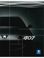 2005 PEUGEOT 407 BROCHURE NEDERLANDS, Nieuw, Peugeot, Author