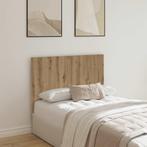 vidaXL Hoofdeinde 120x1,5x80 cm bewerkt hout artisanaal, Huis en Inrichting, Verzenden, Nieuw, Bruin, Hout