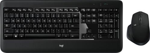 Logitech MX900 - Draadloos Toetsenbord en Muis - Qwerty ISO, Computers en Software, Toetsenborden, Verzenden