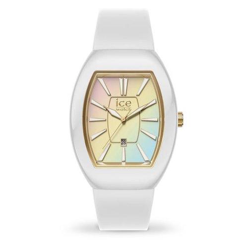 Ice-Watch - Ice boliday Dome White sunset rainbow - Wit, Sieraden, Tassen en Uiterlijk, Horloges | Dames, Verzenden