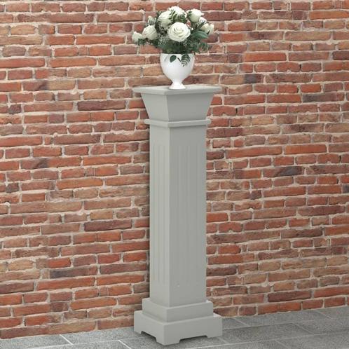 vidaXL Plantenstandaard klassieke zuil vierkant 17x17x66 cm, Tuin en Terras, Overige Tuin en Terras, Nieuw, Verzenden