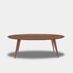 Tafel Ovaal Eikenhout - Hout Onderstel - Cinnamon, Nieuw