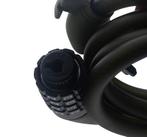 Staalkabel met cijferslot 12mm x 1.20 meter, Verzenden, Nieuw