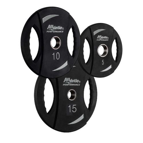 Olympic Weight Plates PU - 20 Kg, Sport en Fitness, Fitnessmaterialen, Overige typen, Nieuw, Verzenden