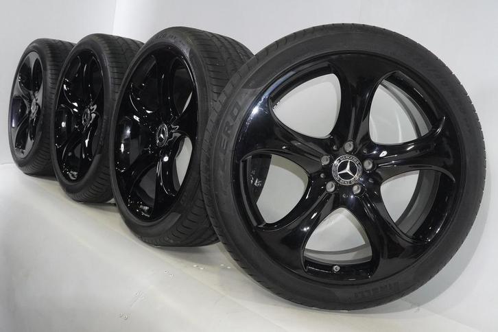 Mercedes S-Klasse W222 20 inch velgen Pirelli Zomerbanden Or, Auto-onderdelen, Banden en Velgen, Velg(en), Gebruikt, 20 inch, Zomerbanden