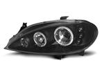 Koplampen Angel Eyes | Renault Megane 1999-2002 | zwart, Verzenden, Nieuw, Renault