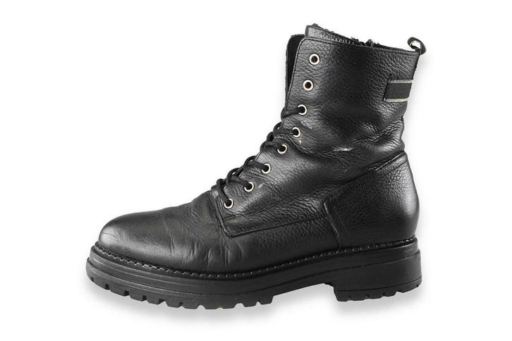 Ann Rocks Veterboots in maat 40 Zwart | 25% korting, Kleding | Dames, Schoenen, Zwart, Zo goed als nieuw, Overige typen, Verzenden
