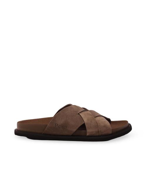 POSA slippers heren 42 grijs, Kleding | Heren, Schoenen, Nieuw, Verzenden