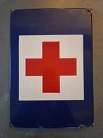 Rode Kruis - Emaille plaat - Emaille, Metaal