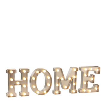 Letterverlichting HOME (LED) beschikbaar voor biedingen