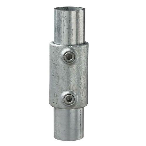 Buiskoppeling Uitwendig Koppelstuk Ø 42,4 mm Zink, Doe-het-zelf en Verbouw, IJzerwaren en Bevestigingsmiddelen, Nieuw, Verzenden