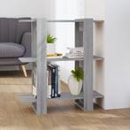 vidaXL Boekenkast/kamerscherm 80x30x87 cm grijs sonoma, Huis en Inrichting, Kasten | Boekenkasten, Verzenden, Nieuw, 50 tot 100 cm