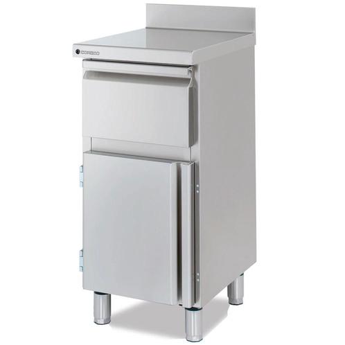 Koffiewerkbank | 600 RANGE | RVS | Draaideur + Afkloplade |, Zakelijke goederen, Horeca | Keukenapparatuur, Nieuw in verpakking