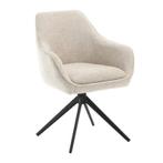 Eetkamerstoel Thomas – Toffee Beige | Draaibaar &amp; Comforta, Huis en Inrichting, Stoelen, Ophalen, Nieuw