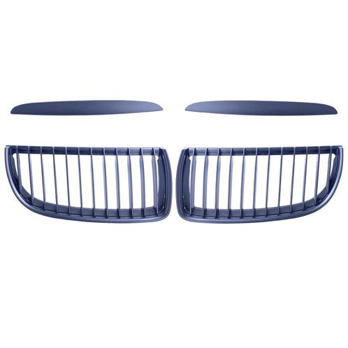 Grillen set | Nieren| BMW 3 serie E90/E91 05-08 mat zwart 4, Auto-onderdelen, Carrosserie en Plaatwerk, Nieuw, BMW, Verzenden