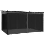 Prieel met Gaaswanden - Tweedekansje - Insectenvrij! -55%, Tuin en Terras, Partytenten, Minder dan 4 meter, Nieuw, Paviljoen, 2 meter of meer