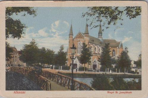 ALKMAAR - Singel St. Josephkerk, Verzamelen, Ansichtkaarten | Nederland, Verzenden
