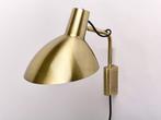 Halo - Wandlamp - Metropool Messing - Metaal, Antiek en Kunst, Antiek | Lampen