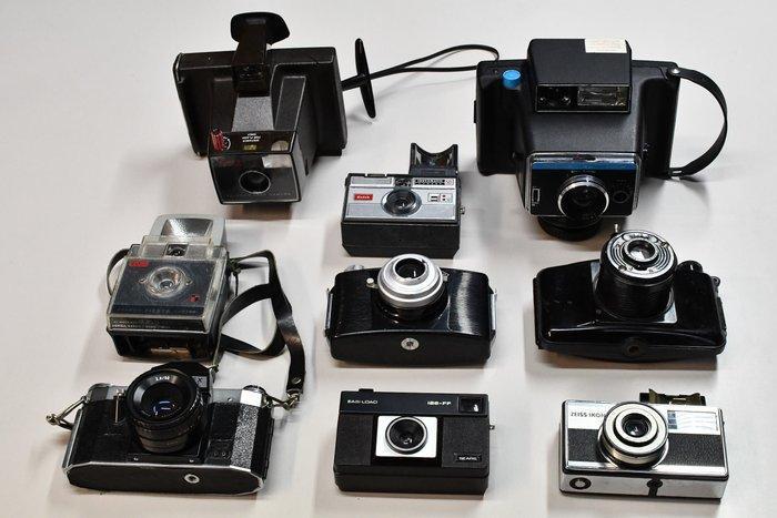 Zeiss Ikon, Kodak, Polaroid, Sears Pentaflex SL + lot, Audio, Tv en Foto, Fotocamera's Analoog