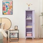 Lockerkast Kurikka metaal 137x38x38 cm paars [en.casa], Verzenden, Nieuw in verpakking