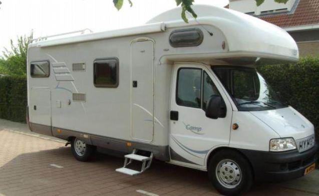 6 pers. Hymer camper huren in Zuidoostbeemster? Vanaf € 123, Caravans en Kamperen, Verhuur