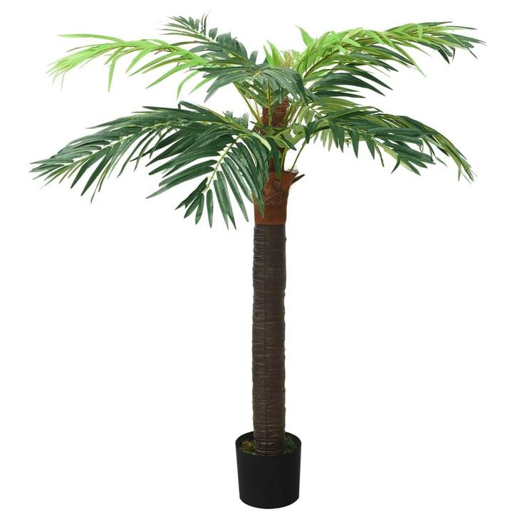 vidaXL Kunstboom met pot phoenixpalm 190 cm groen, Huis en Inrichting, Woonaccessoires | Kunstplanten en Kunstbloemen, Nieuw, Verzenden